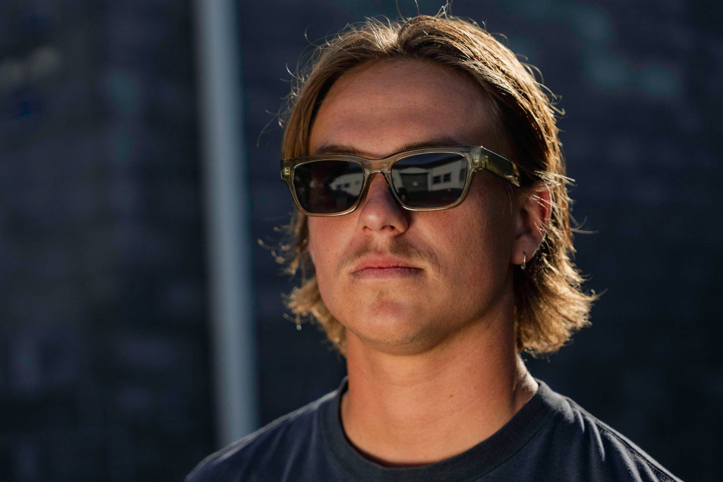 Baunelin Siena luxury sunglasses with a sleek design. Featuring a high-quality frame and premium lenses for a timeless, elegant look.